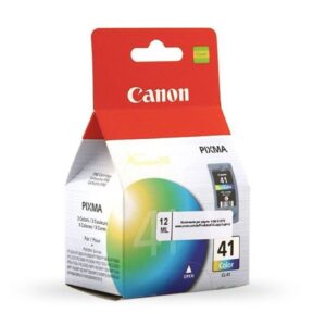 Canon cartucho color para pixma ip1200,1600,1800,2500, mp150,160,170,180,450 312 pag Cl41