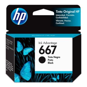 HP cartucho HP 667 negro 3YM79Al