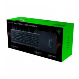 Combo Razer Level Up Teclado Cynosa Lite + Mouse Viper Mini +Alfombrilla Gigantus V2 RZ85-02741400-B311
