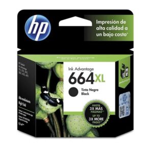 HP cartucho negro 480Pgs #664Xl F6V31Al