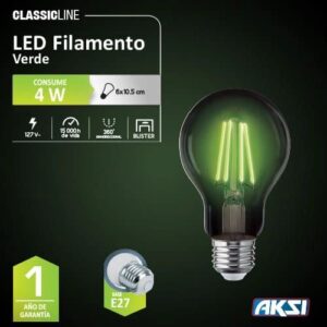 LED Filamento Verde