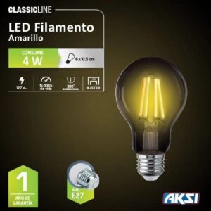 LED Filamento Amarillo
