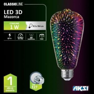 LED 3D Mazorca