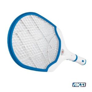 Raqueta extermina insectos con linterna