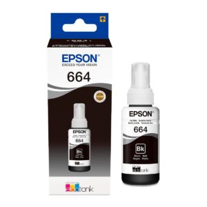 Epson botella tinta negra T664120-AL para L110-L210-L350-L355-L555 4000Pag
