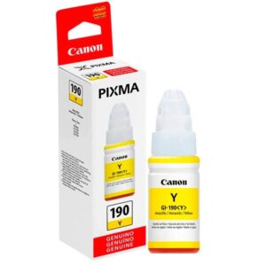 Canon botella de tinta amarillo Gi-190Y